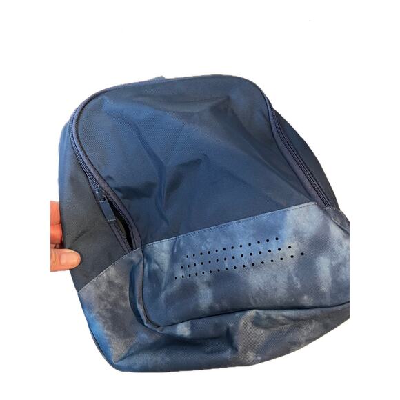 Adidas Defender Medium 20"x12"x10" Blue Duffel Gym Bag - Picture 4 of 5